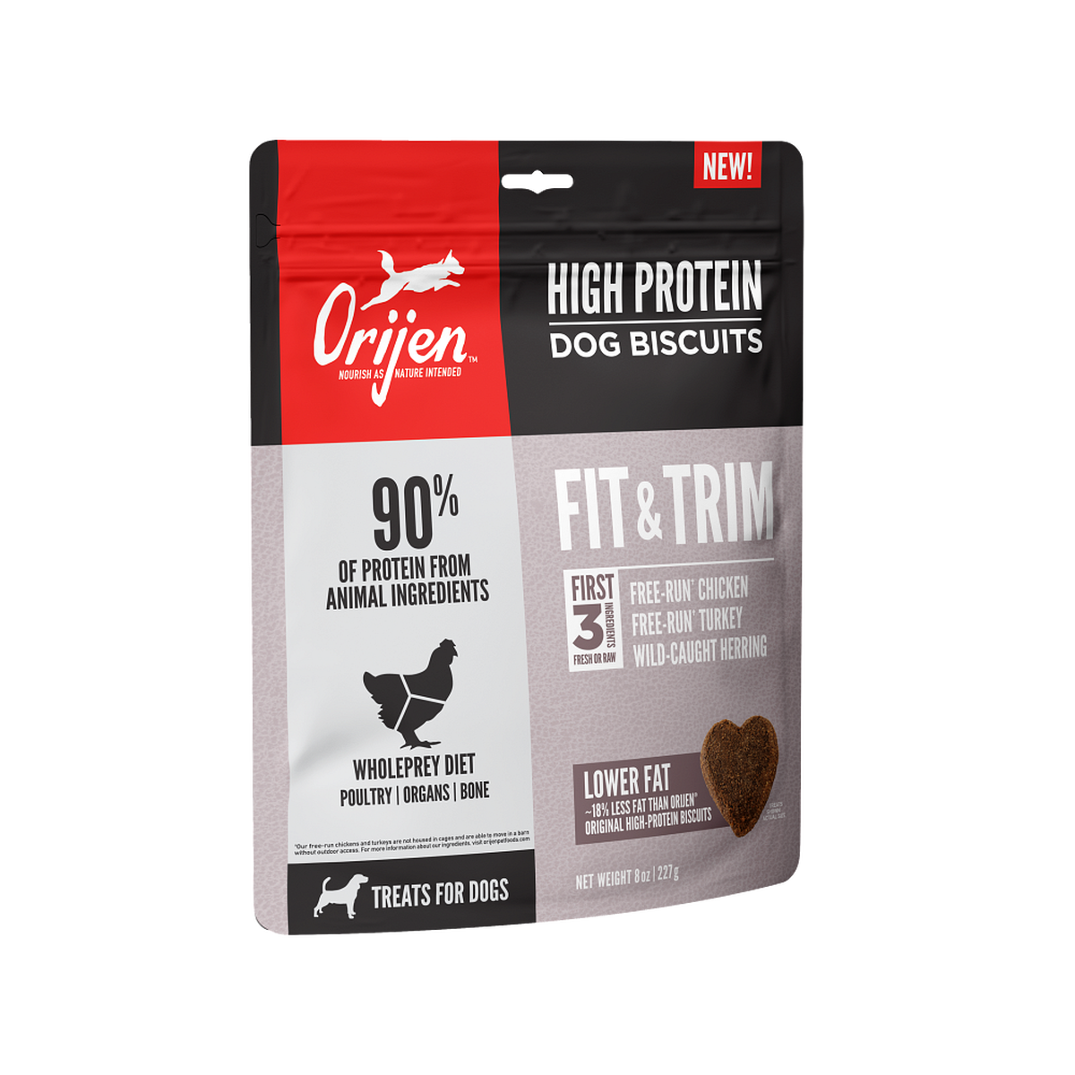 Orijen fit top and trim dog